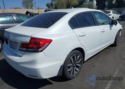 2015 Honda Civic Ex-L from USA, damaged, VIN 19XFB2F98FE202610